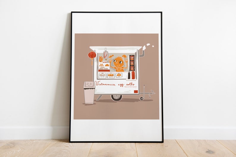 12 ART prints, Foodtrucks image 3