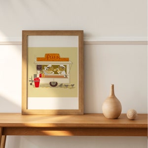 12 ART prints, Foodtrucks image 5