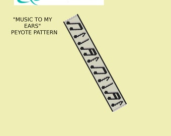 Music To My Ears Peyote Pattern
