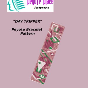 DAY TRIPPER Peyote Bracelet Pattern