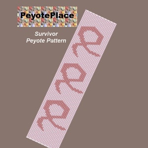 Survivor Peyote Bracelet Pattern