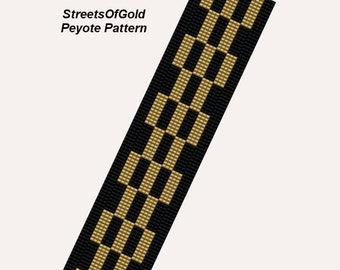 StreetsOfGold Peyote Bracelet Pattern