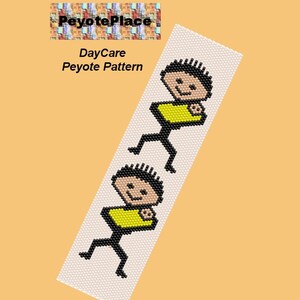 DAYCARE Peyote Bracelet Pattern