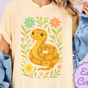 Cute Snake Comfort Colors Shirt, Snake Mom Tshirt, Snake Owner Shirt, Snake Owner Gift, Pet Snake Reptile Tee, Python Tee, Women Snake Gift