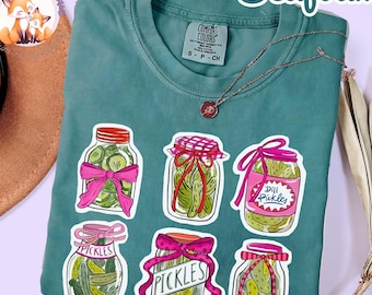 Pickles Coquette Comfort Colors Tshirt, Funny Dill Shirt