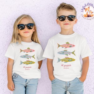 Sardines Kids Shirt, Summer Toddler Shirts, Kid Vacation Tees, Beach Baby Clothes