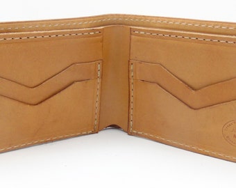 British Tan Leather Billfold