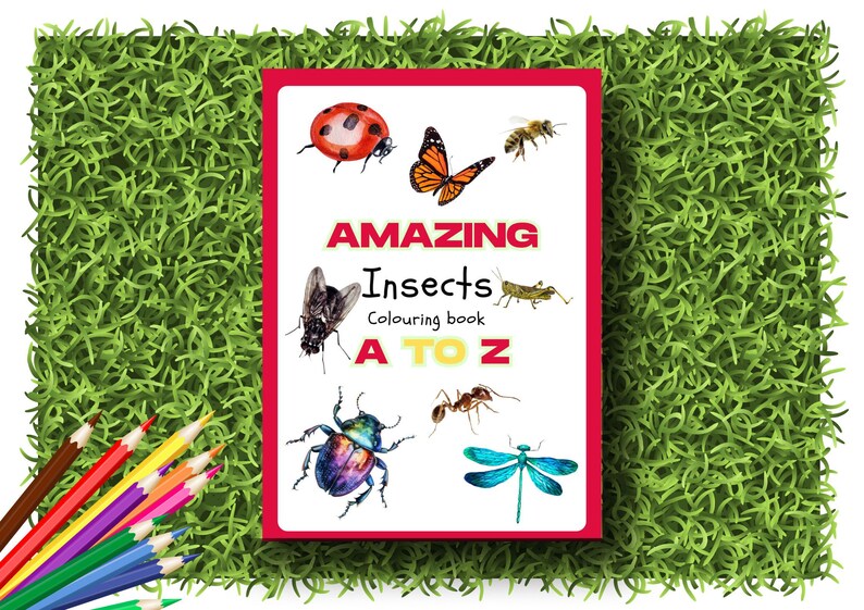 Insect Coloring Pages, Printable Kids Coloring Pages, Insect Activity ...