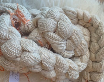 Warp Chain - Natural Cotton, ready for threading!  346 grams, 10.5 yards