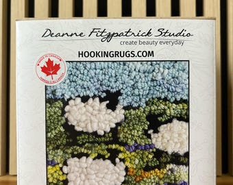 DEANNE FITZPATRICK! Rug Hooking Complete Boxed Kit: Hook, Hand Drawn ...