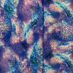 Batik! 1-yard fabric batik. &quot;The Blues&quot;.  Nice fabric for SAORI weaving!
