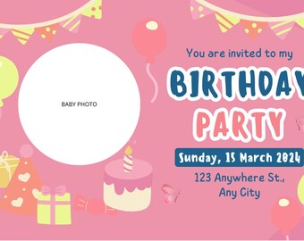 Birthday Party Invitation