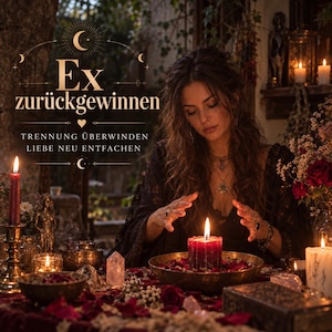 Ex zurückgewinnen & Liebe zurückholen – Mächtiger Liebeszauber | Personalisiertes Ritual