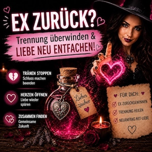 Ex zurückgewinnen & Liebe zurückholen – Mächtiger Liebeszauber | Personlig ritual