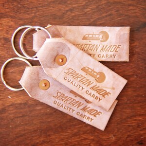 Leather Keychain - Zero Waste