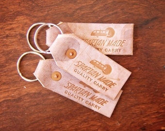 Leather Keychain - Zero Waste