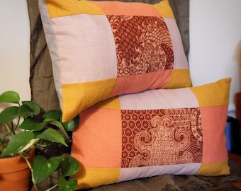 Pieced Pillow Cover