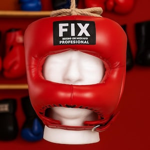 FIX Full Face Headgear | Full Face Headgear | Ultimate Protection for Boxing | Protective Head Guard for Men & Women | Adjustable Fit