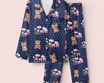 Rumi Choo Choo Pajamas Set, Demon Hunter Inspired Kpop Sleepwear, Cute Unisex Pjs Set, Cozy Loungewear Gift for Rumi Fans, Kpop Fan Gifts