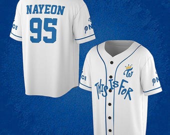 Custom Twice Baseball Jersey: K-Pop World Tour Concert Merch, Custom Baseball Jersey For Teen Girl Women Baseball Kpop Fan