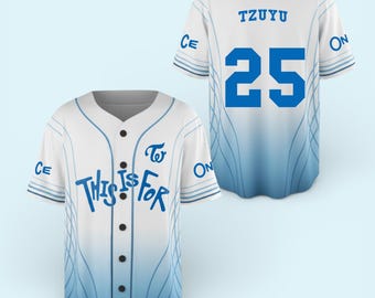 Custom Twice Girl Music Group Baseball Jersey K-Pop World Tour Concert Merch, Custom Baseball Jersey For Teen Girl Women Baseball Kpop Fan