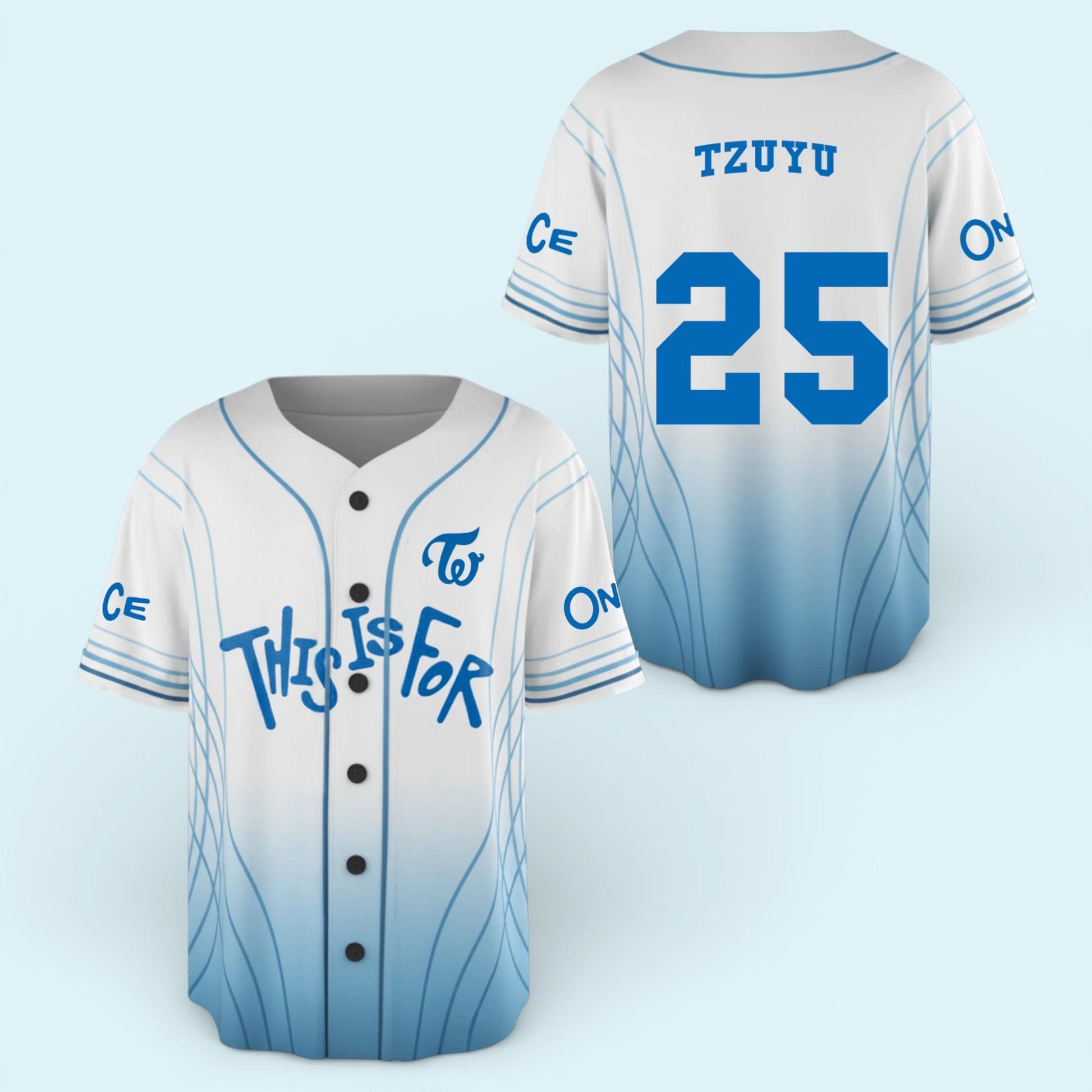 Twice Baseball Jersey Jihyo - Etsy