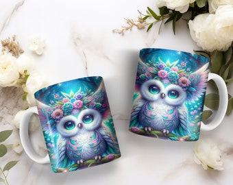 15oz. Fantasy Owl Coffee Mug