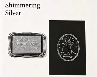 Metallic Pigment Ink Pad，specially designed for journaling