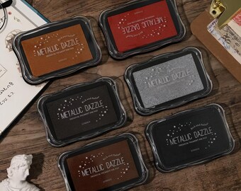 Metallic Pigment Ink Pad, specially designed for journaling