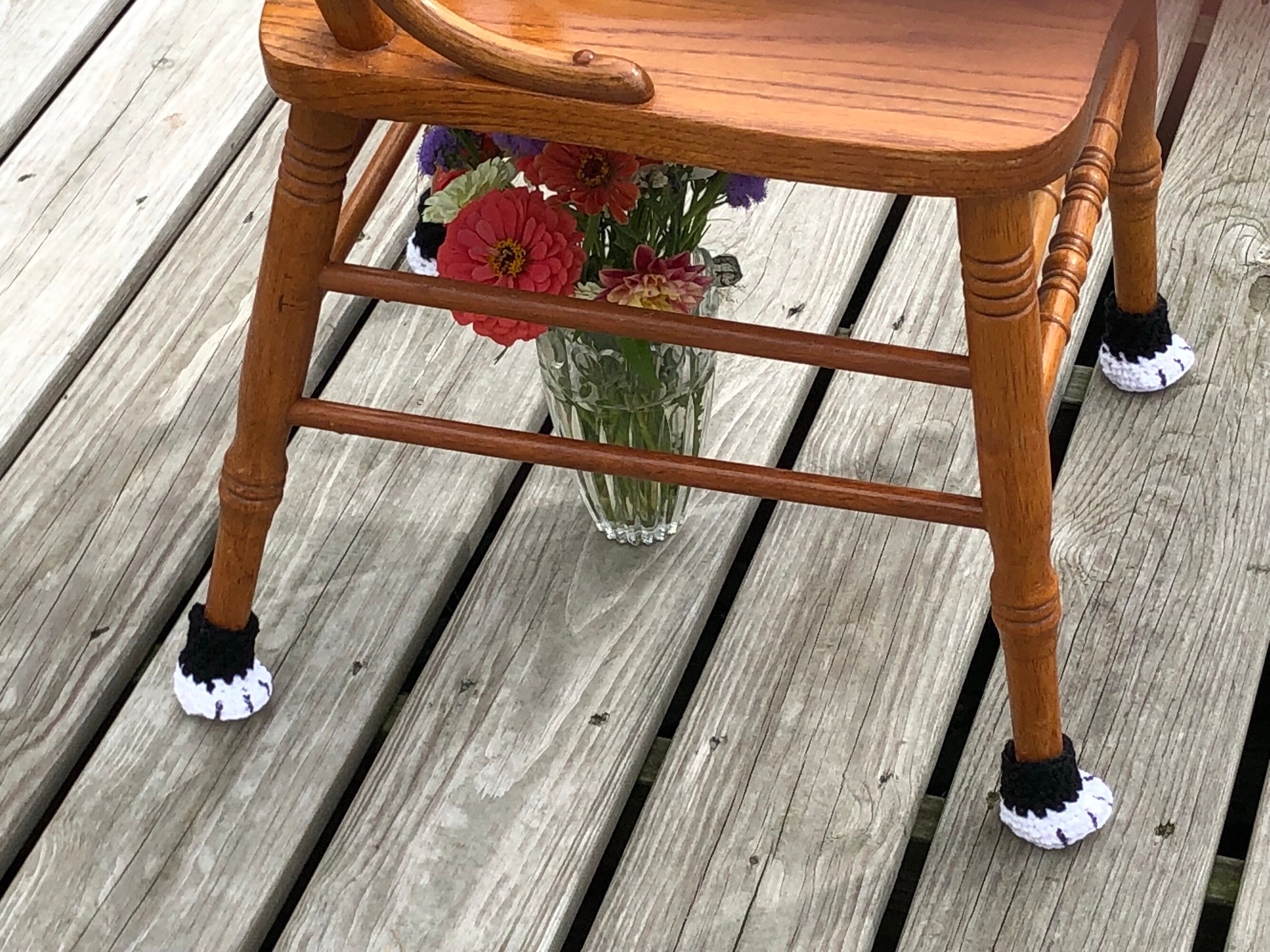 Cat Paws Chair Socks Crochet Chair Leg Cozy Floor Protector