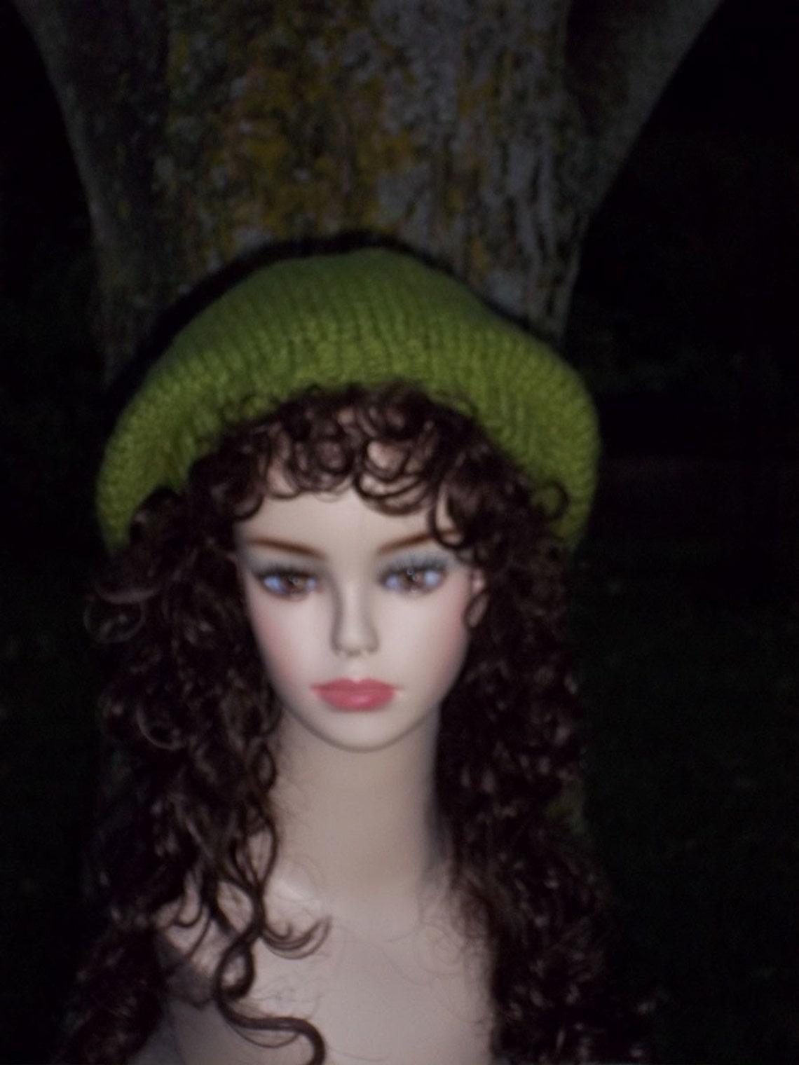 Knit Slouch Hat Pattern PDF - Etsy