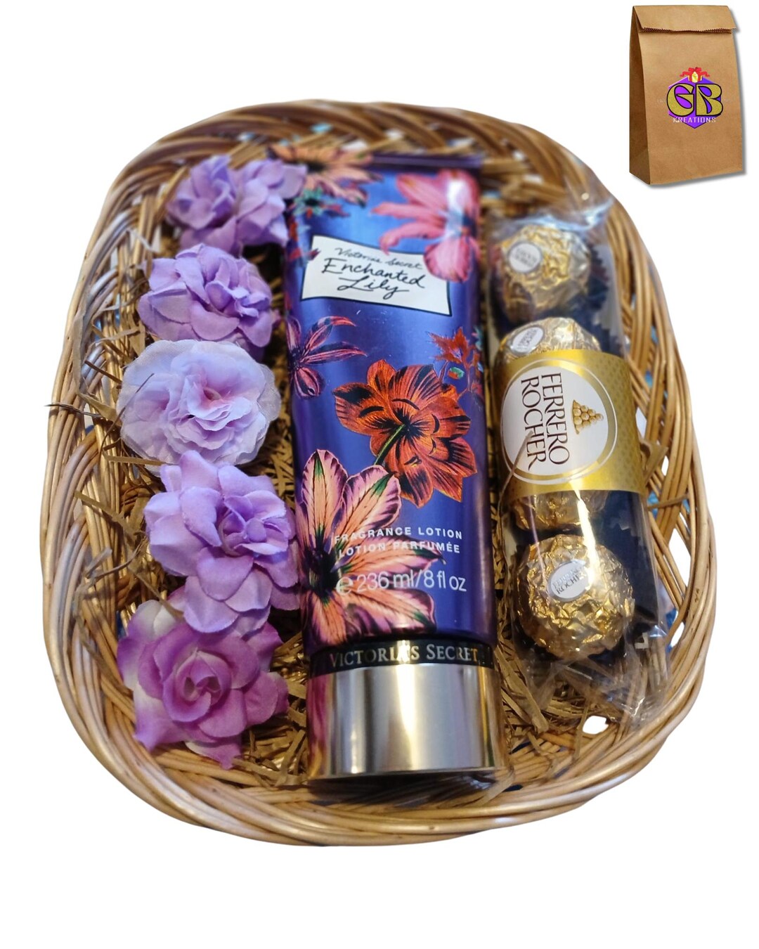 Victoria's Secret Enchanted Lily Fragrance Lotion With Ferrero