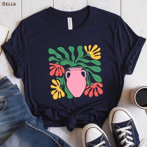 Floral Rainbow Pride Shirt: Retro LGBTQ T-Shirt