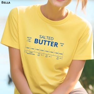 Толстовка с соленым маслом, свитер Comfort Colors® Stick Of Butter, забавный подарок пекарю, футболка для выпечки, футболка шеф-повара, подарок любителю масла