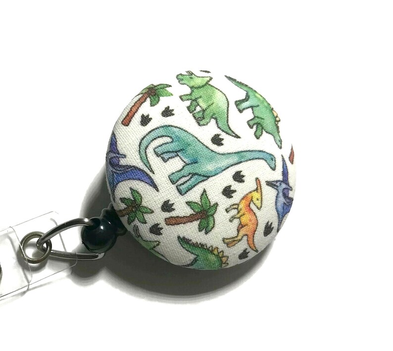 Professional Badge Holder Retractable Reel Watercolor Animal Design Teacher Nurse Gift ID Clip Swivel Attachment Name Tag Display Office Medical Staff Accessory Cute Pattern Secure Hold Workplace Essential Daily Use Durable Construction