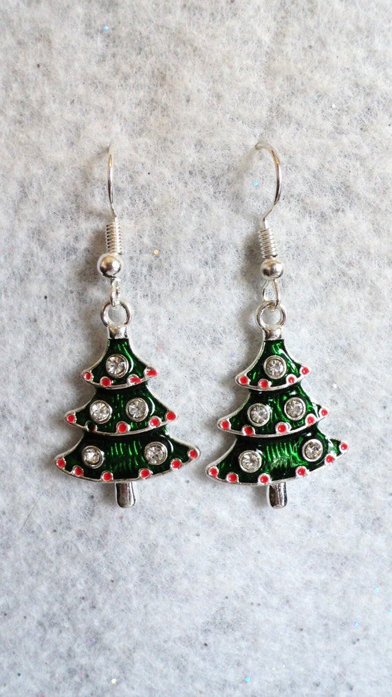 christmas earring charms