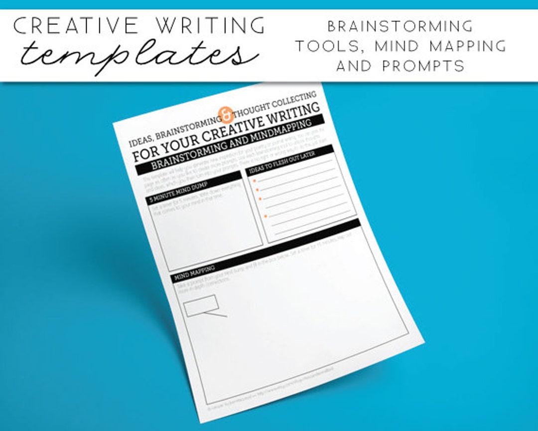 creative writing paper template