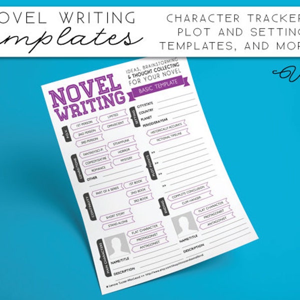 Novel Writing Templates V2