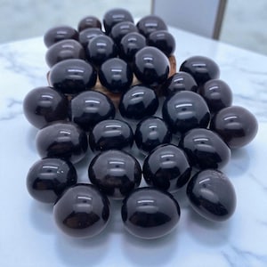 Apache Tear Obsidian Tumbled Stone | Grief Healing & Emotional Protection Stone - Gentle Energy for Mourning Inner Peace