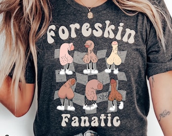 Retro Foreskin Meme Shirt Raunchy TShirt Roulette Gift Adult Humor Tee Inappropriate Shirts For Girls Funny Gag Gift Trip T-Shirt Exchange