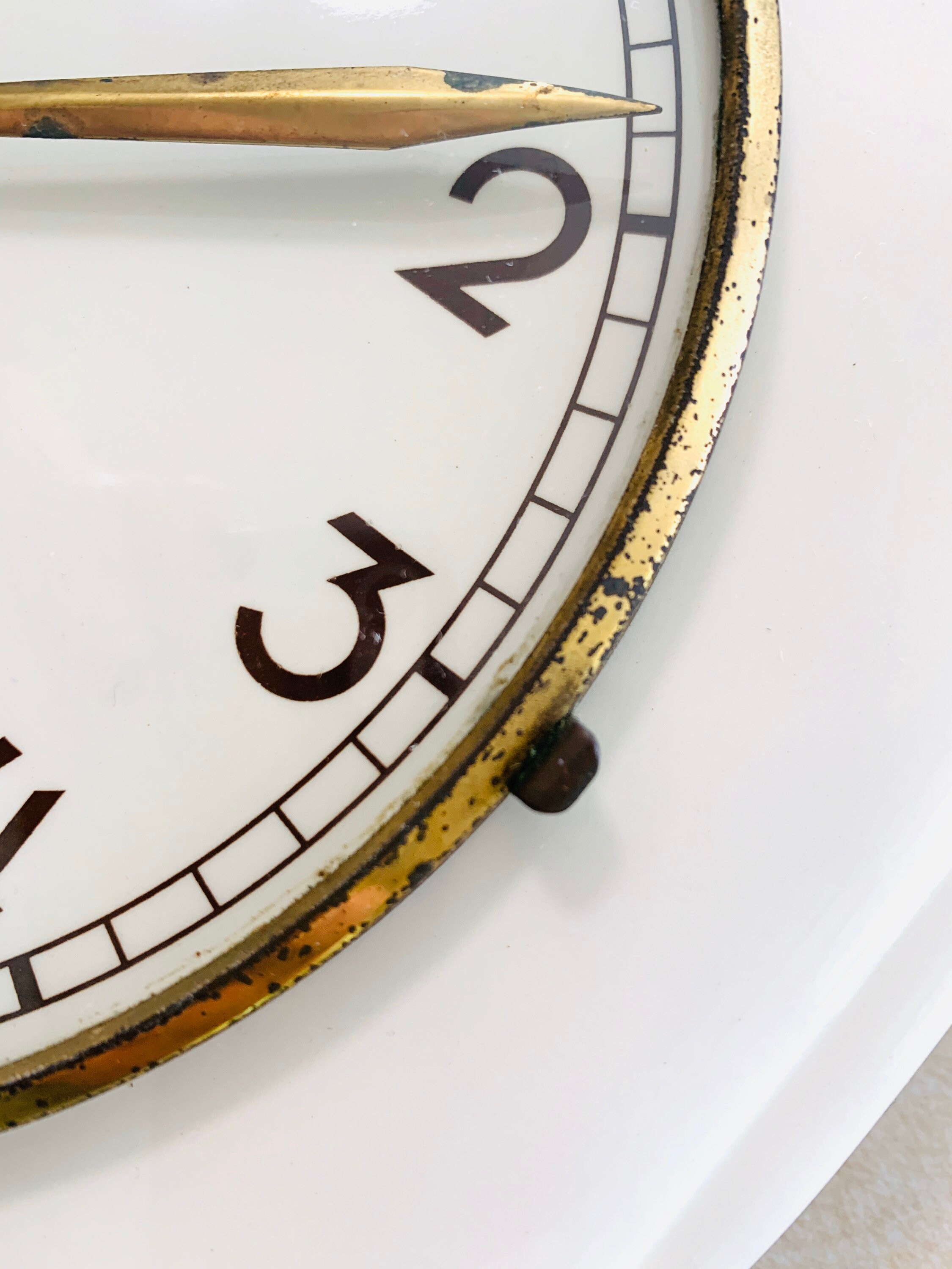 Windup MidCentury Wall Clock Etsy