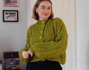 Patroon gehaakt kabelvest + zelfstudie