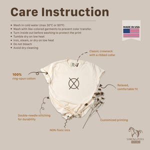 Care instruction