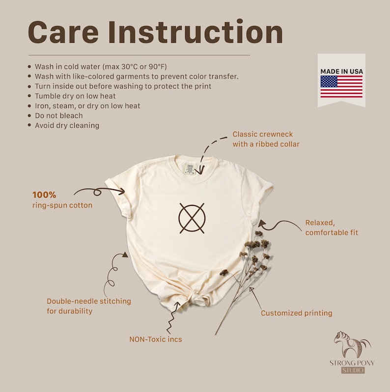 Care instruction