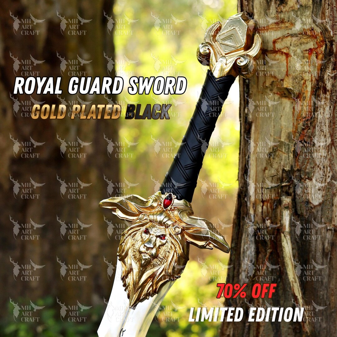 Custom Royal Guard Sword, Made of High Quality Carbon Steel With ...