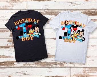 Mickey Mouse Birthday Boy PNG