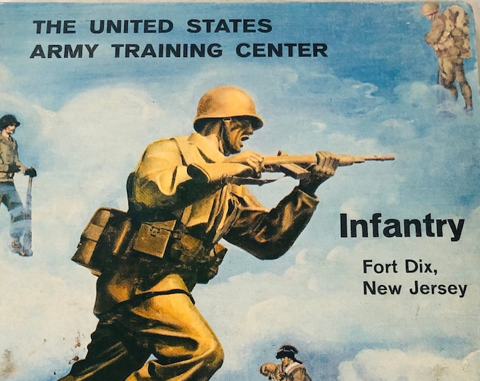 Fort Dix Basic Training Yearbook 1963 US Army Training Center Book New ...