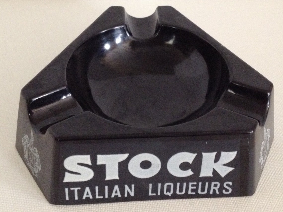 Vintage Ashtray Stock Italian Brandy Vermouth Liqueurs Made in Etsy
