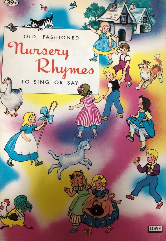 old fashioned nursery rhyme books