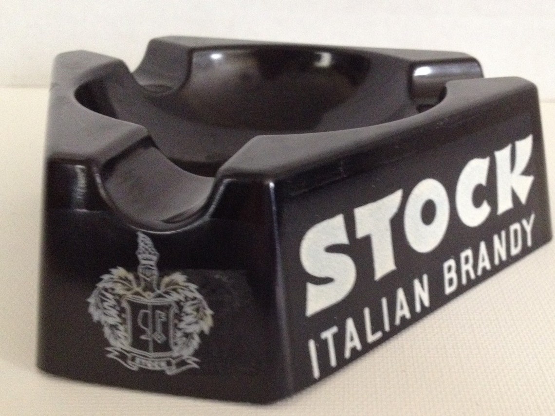 Vintage Ashtray Stock Italian Brandy Vermouth Liqueurs Made in Etsy